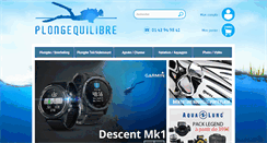 Desktop Screenshot of boutiqueplongequilibre.com